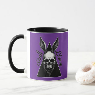 Dark Bunny – Gothic Easter Art - caneca