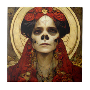 Dark Fantasy Gothic Skull Mulher 3