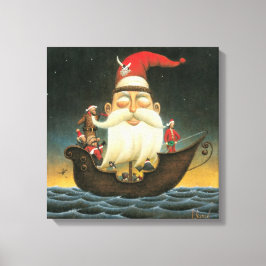 Dark Fantasy Papais noeis Pirate Canvas Art