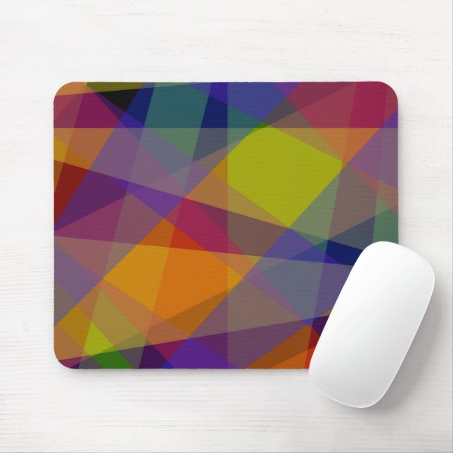 Dark Geometric - Mouse Pad (Com mouse)