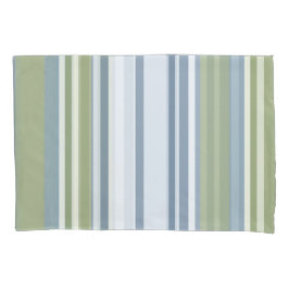 Dark Pastel Blue and Spring Rain Stripes
