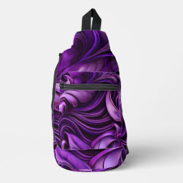 DARK PURPLE ABSTRACT SWIRLS