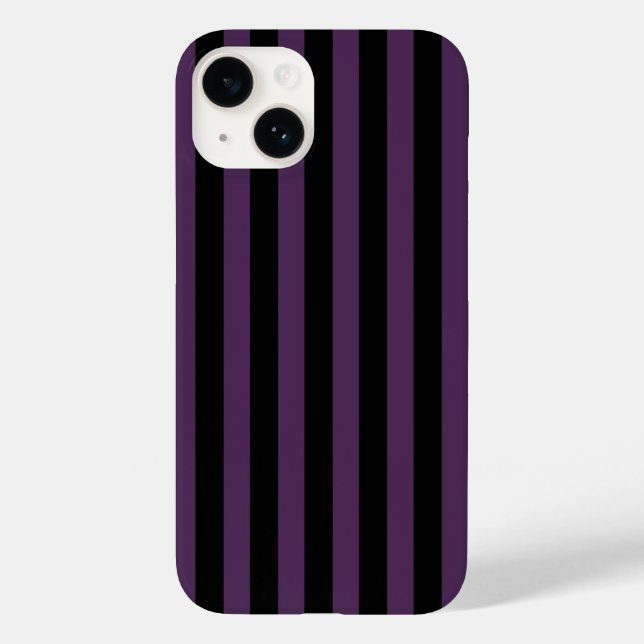 Dark purple and black stripes (Verso)