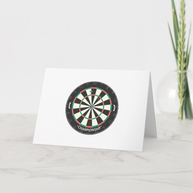 Dartboard & dardos: modelo 3D: (Frente)