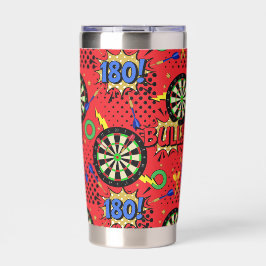 Darts Player 180 Bullseye