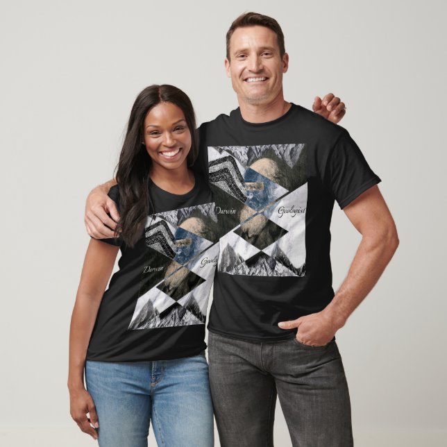 Darwin Era Uma Camisa De T Básica Geóloga (Unissex)