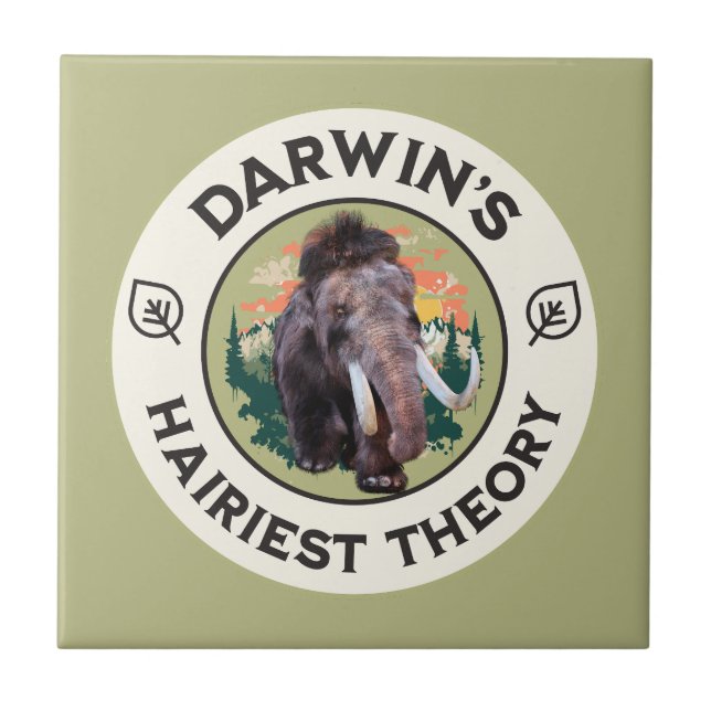 Darwin’s Teoria Mais Peluda Mamute Lanudo  (Frente)