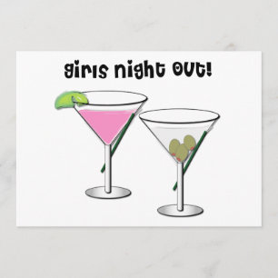 Das meninas da noite convite de festas para fora