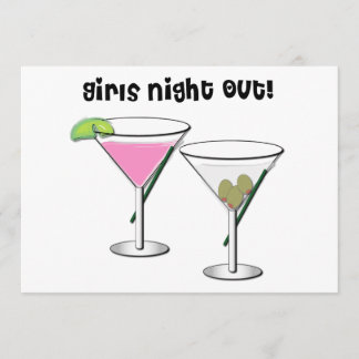 Das meninas da noite convite de festas para fora
