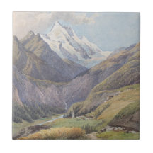 Das Mölltal mit dem Großglockner - Carl Lafite