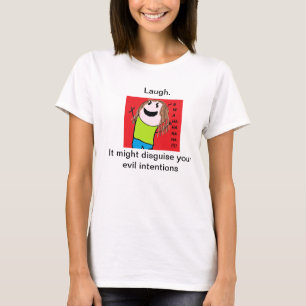 Das mulheres más do riso de Pranky a camiseta