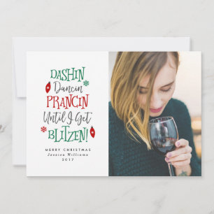 Dashin Dancin Prancin Cartões de Natal Engraçados