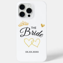 Data de Casamento da Noiva Design Elegante