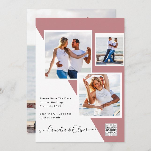 Data de Salvamento do Código QR do Convite de casa (Frente/Verso)