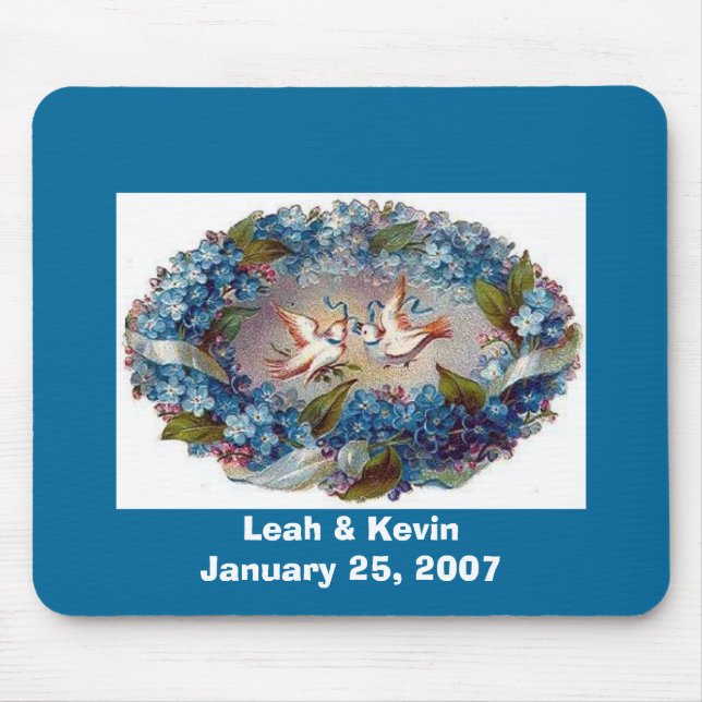 Data Mousepad do casamento (Frente)