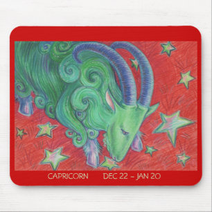 Datas de mousepad do Capricorn Zodiac
