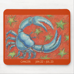 Datas do mousepad do Cancer zodiac