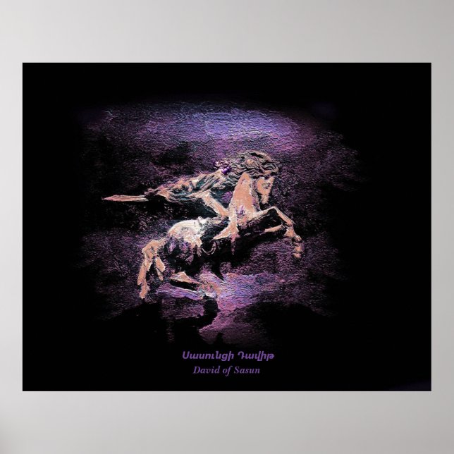 David de Sasun Poster (Frente)