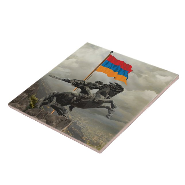 David do azulejo de Sassoun (Lateral)