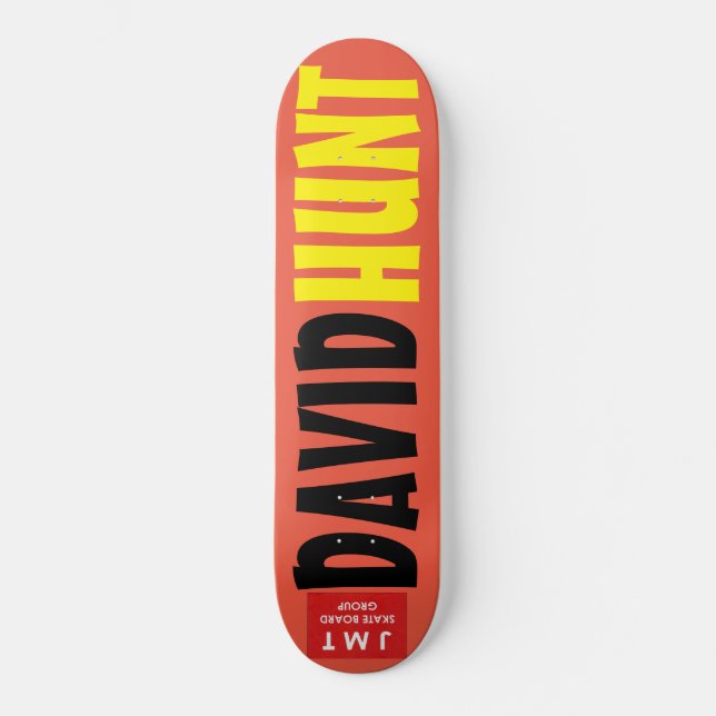 DAVID HUNT Skateboard (Frente)
