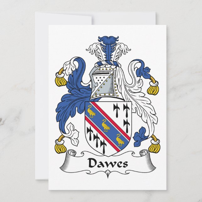 Dawes Family Crest (Frente)