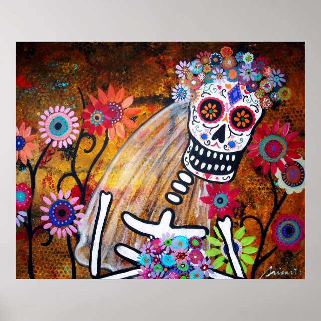 DAY OF THE DEAD BRIDE POSTER (Frente)
