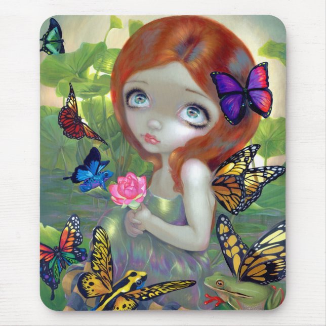 "Daydreams e sapos" Mousepad (Frente)