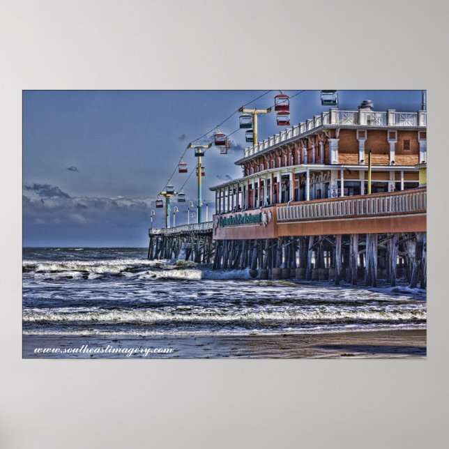 Daytona Beach Pier Poster (Frente)