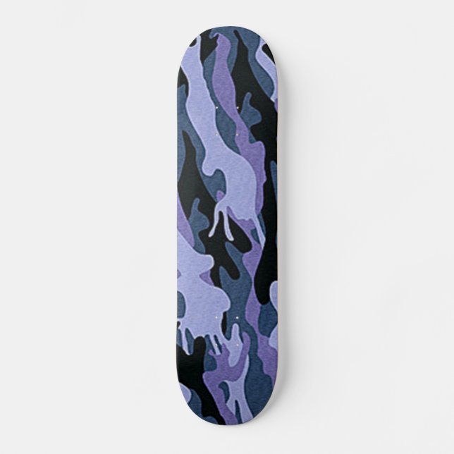 Dazzle Pattern Skateboard (Frente)