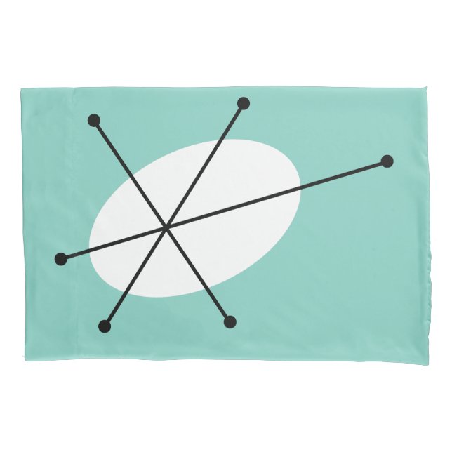 Dazzzle Blue pillowcase standard (Frente)