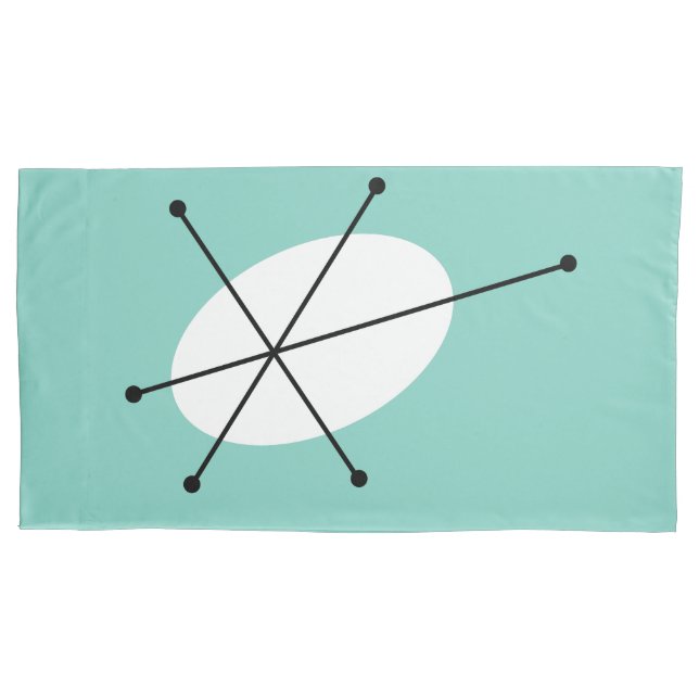 Dazzzle Blue pillowcase tamanho king (Frente)