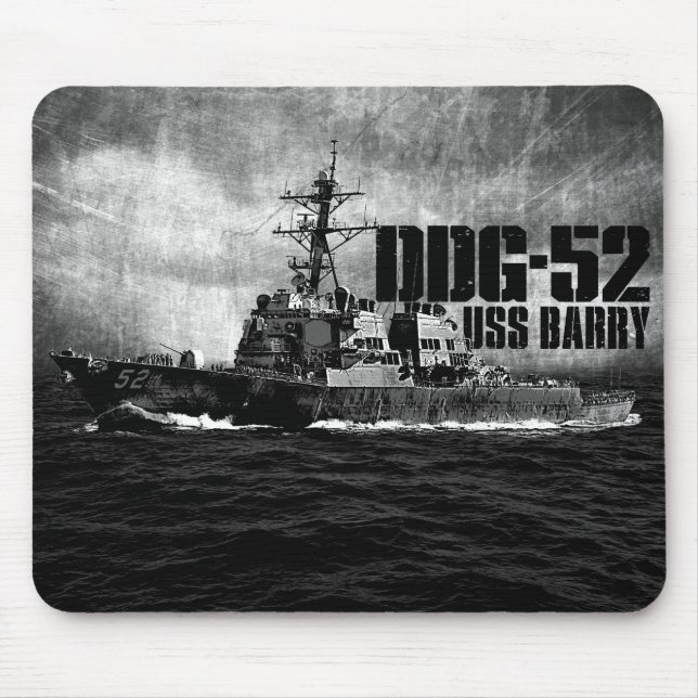 DDG-52 Barry Mousepad (Frente)