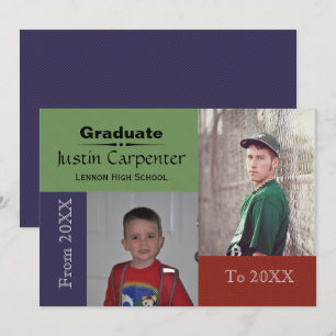 De 20XX a 20XX 2 Foto - Anúncio de Graduação