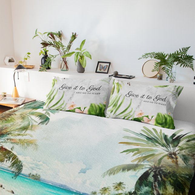 Dê a Deus e vá dormir | Cristão Floral (Criador carregado)