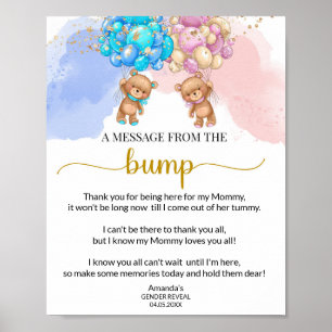 Dê A Ele Ou A Ela Uma Mensagem Da Poster De Bump