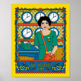 Dê a si próprio o Poster de Time_B_8x10