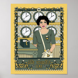 Dê a si próprio o Poster de Time_C_8x10