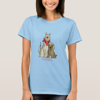 Dê a um cachorro uma camiseta doméstica
