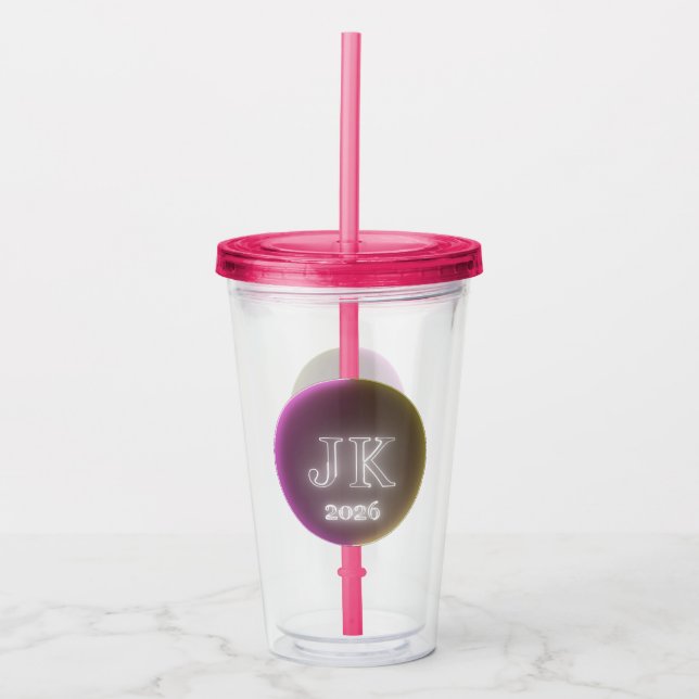 De Acrílico Copo JK 2026 Tumbler (Frente)