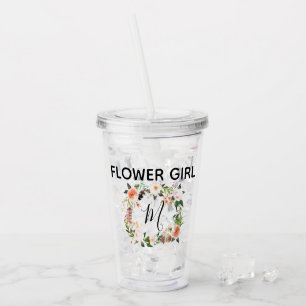 De Acrílico Copo personalizado do florista
