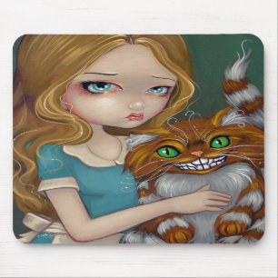 De "afago" Mousepad do gato Cheshire