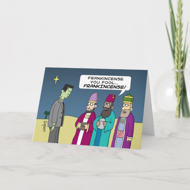 De Agradecimento 3 Sábios Cartão Horizontal (Frente)