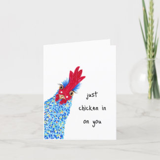 De Agradecimento Apenas frango pensando em seu cartão