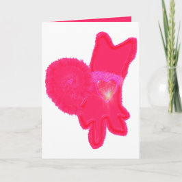 De Agradecimento Cão bonito Tu B'Av ט ״ ו ב א ב cartão