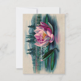 De Agradecimento Cartão Budista Lotus Nam Myoho Renge Kyo