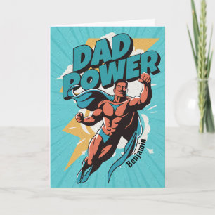De Agradecimento Cartão do Dia dos Pais Personalizado Poder do Papa