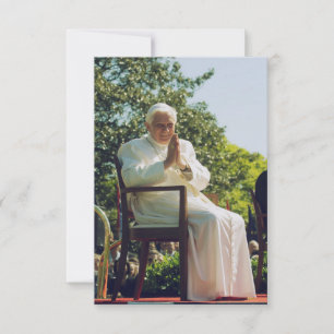 De Agradecimento Cartão do Papa Bento XVI