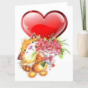 De Agradecimento Cartão grande - Ver traseiro