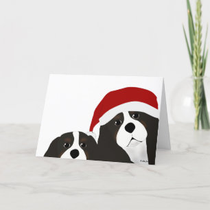 De Agradecimento Cartão Holiday Cavalier King Charles