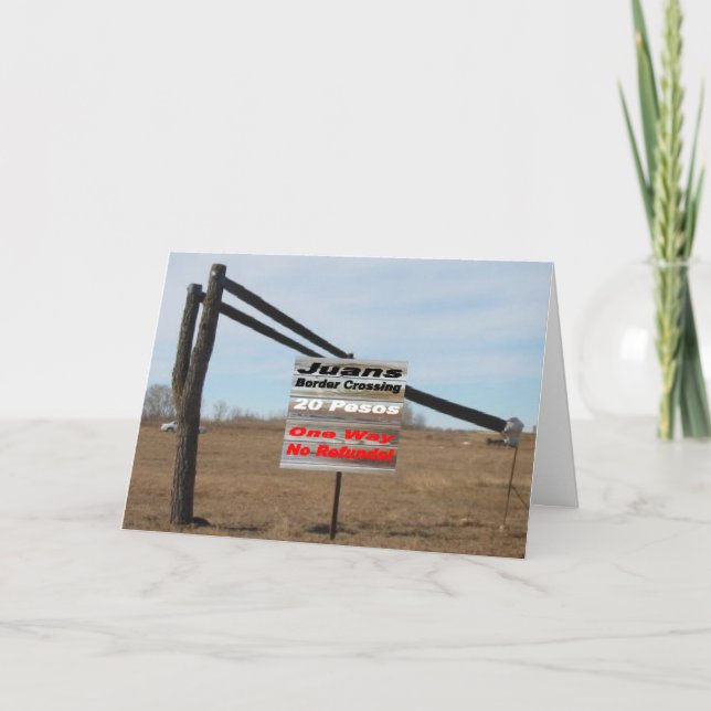 De Agradecimento Cartão mexicano das vias aéreas (Frente)